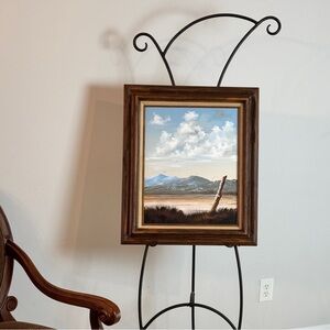 DIRK SCHNEIDER Original Oil Painting “Old Country” New Mexico Landscape